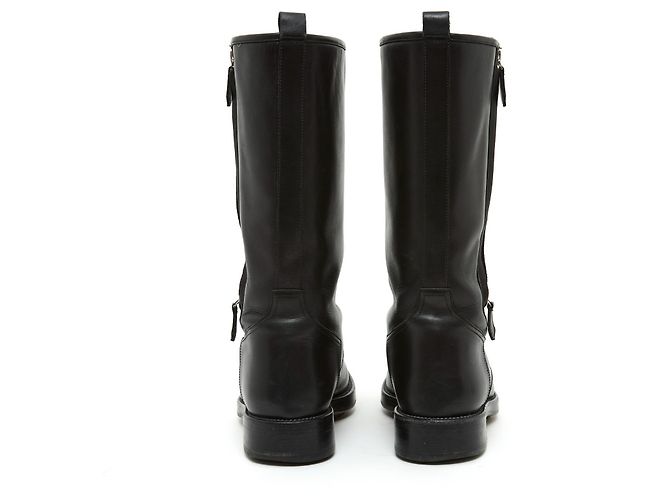 Hermès BLACK BIKING BOOTS FR41.5 - view 4