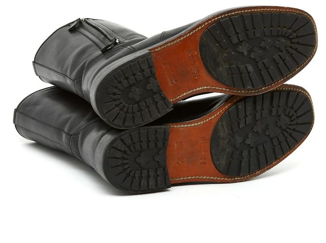 Hermès BLACK BIKING BOOTS FR41.5 - view 5