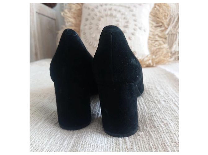 Autre Marque Scarpe con ricamo Nero - vista 7