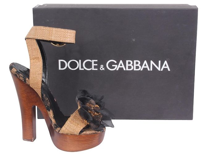 Dolce & Gabbana Sandali con plateau - vista 5