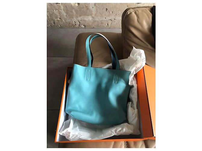 Double sens Hermès significato allineato Blu chiaro - vista 6