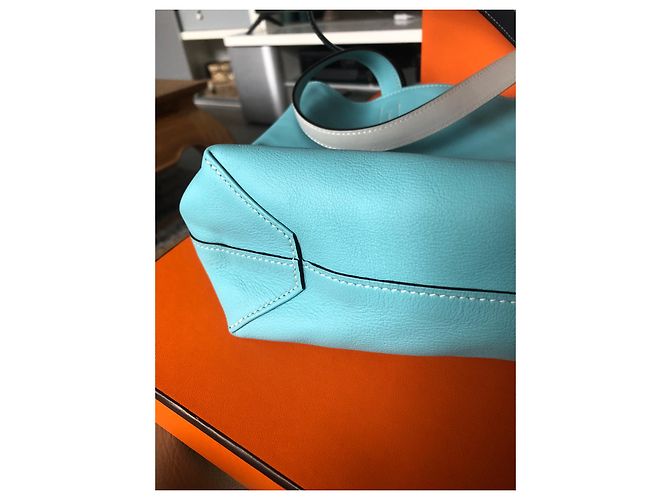 Double sens Hermès significato allineato Blu chiaro - vista 7