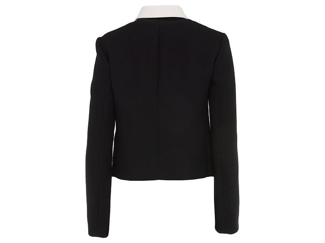 Prada Blazer con colletto a contrasto - vista 2