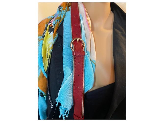 Borsa a mano Lancel Miss Elsa in pelle rossa Rosso - vista 10