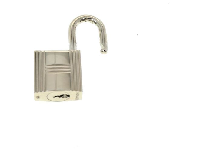 Hermès HERMES Cadena Vorhängeschloss Silber Auth ki2141 - Ansicht 5