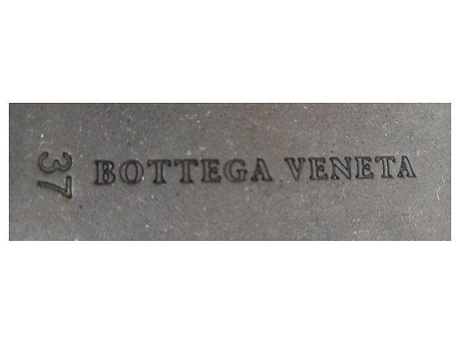 Bottega Veneta Karung Lizard Sandali infradito Marrone Nero Bronzo Caramello - vista 10