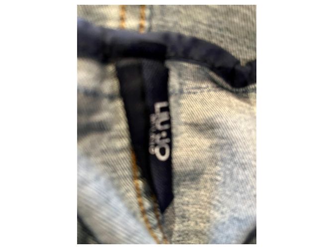 Liu.Jo Stretch-Denim-Korsettkleid Blau - Ansicht 11