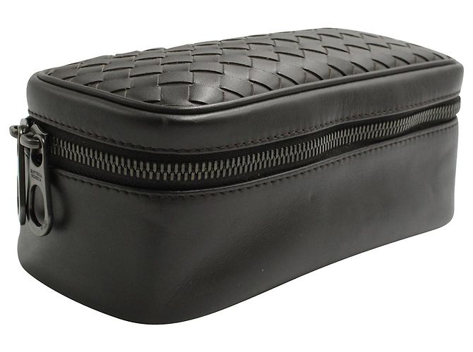 Cassa per Orologio Bottega Veneta in Pelle Marrone - vista 3