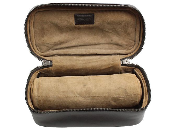 Cassa per Orologio Bottega Veneta in Pelle Marrone - vista 8