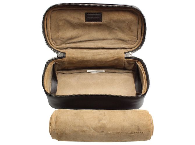 Cassa per Orologio Bottega Veneta in Pelle Marrone - vista 9