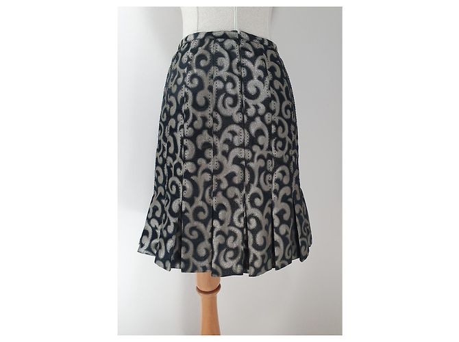 Falda midi plateada Day Birger & Mikkelsen Plata Multicolor - vista 3