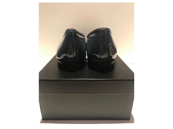 Chanel Bailarinas Azul oscuro - vista 5