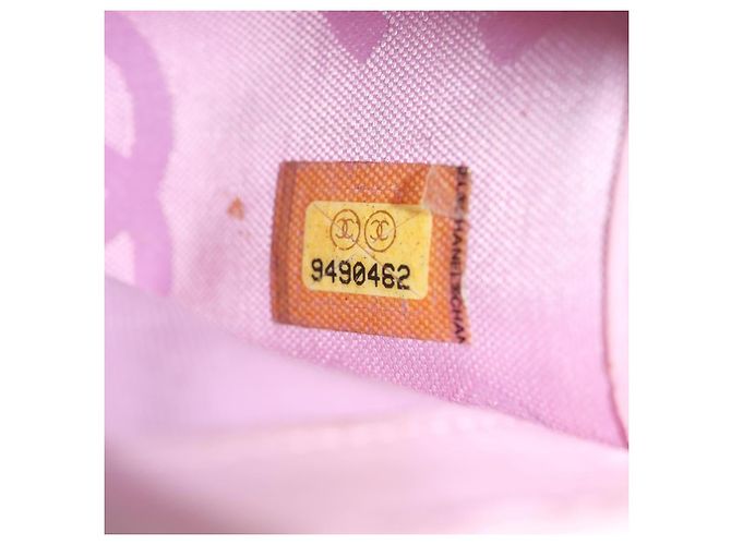 CHANEL Portafoglio Cambon Line Pelle Rosa CC Auth 31117 - vista 12