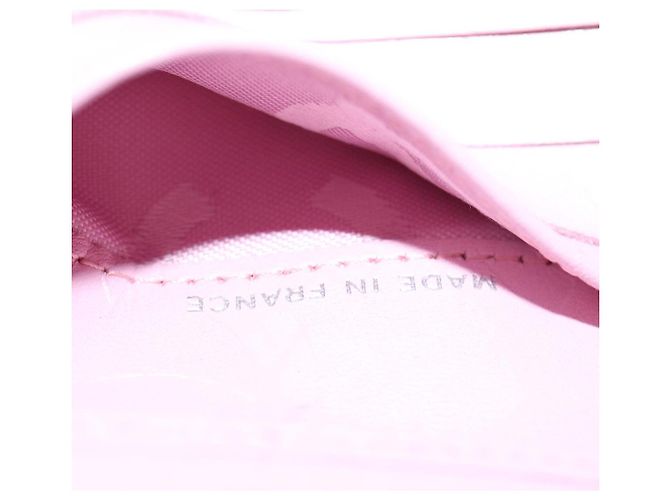 CHANEL Portafoglio Cambon Line Pelle Rosa CC Auth 31117 - vista 18
