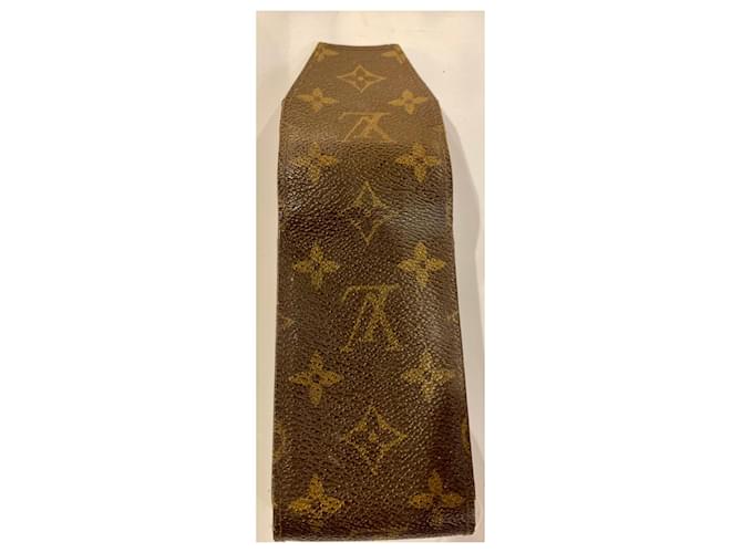 Montsouris Louis Vuitton Cigarette Case Brown Cloth - view 9