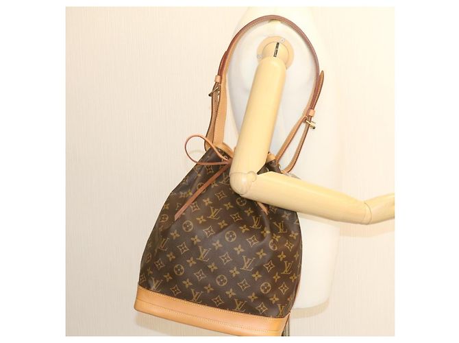 Borsa a tracolla Noe con monogramma LOUIS VUITTON M42224 LV Auth em357B - vista 12