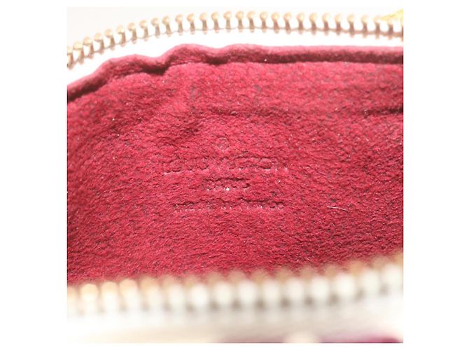 LOUIS VUITTON Monogramm Mehrfarbige Mini Speedy Handtasche Weiß M.92645 Auth bin1013G - Ansicht 19
