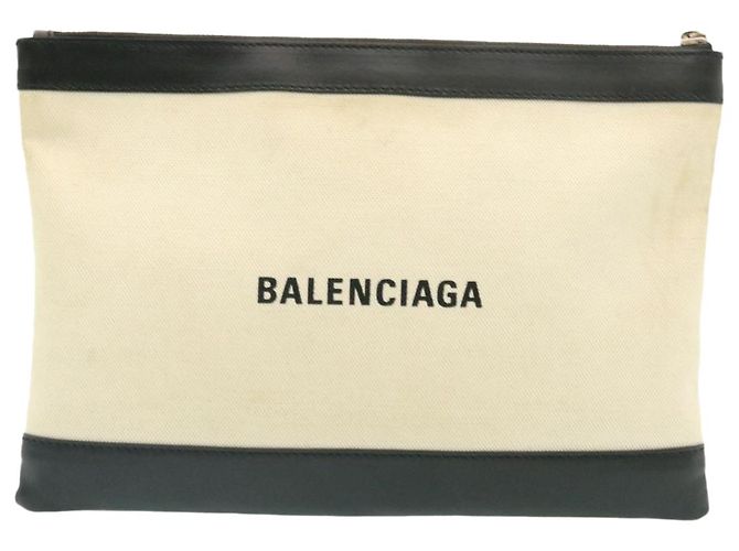 BALENCIAGA Pochette Bianco Auth am1678g - vista 2