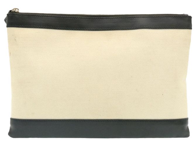 BALENCIAGA Pochette Bianco Auth am1678g - vista 3