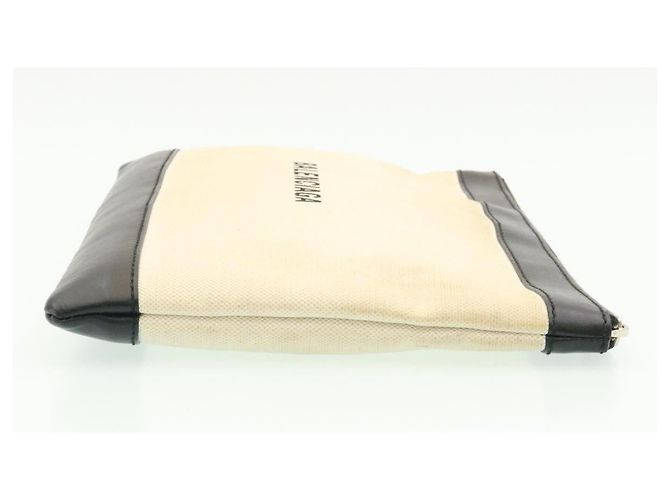 BALENCIAGA Pochette Bianco Auth am1678g - vista 4