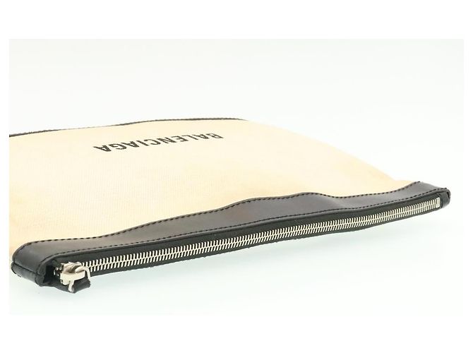 BALENCIAGA Pochette Bianco Auth am1678g - vista 6