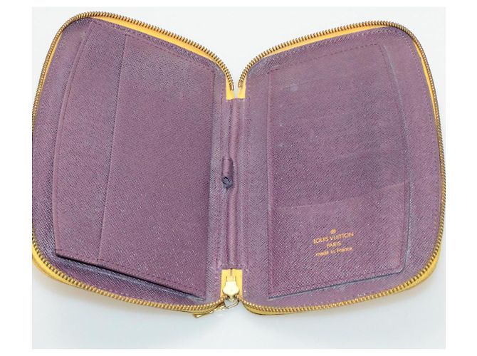 LOUIS VUITTON Custodia da viaggio Epi Agenda Jeode Giallo LV Auth am3002S - vista 10