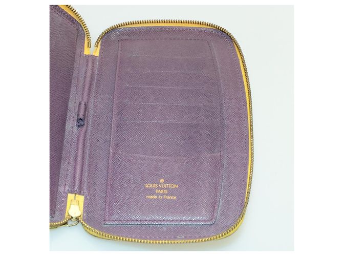 LOUIS VUITTON Custodia da viaggio Epi Agenda Jeode Giallo LV Auth am3002S - vista 12