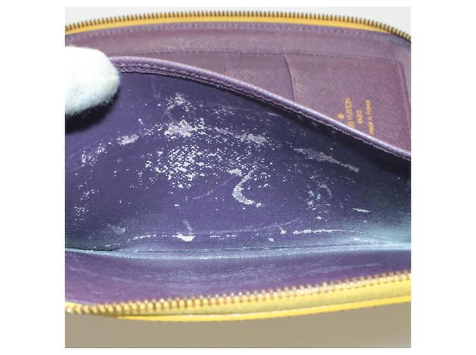 LOUIS VUITTON Custodia da viaggio Epi Agenda Jeode Giallo LV Auth am3002S - vista 15
