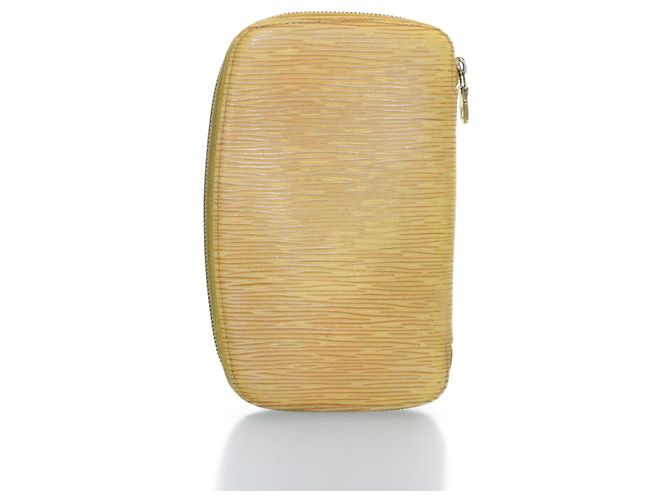 LOUIS VUITTON Custodia da viaggio Epi Agenda Jeode Giallo LV Auth am3002S - vista 3
