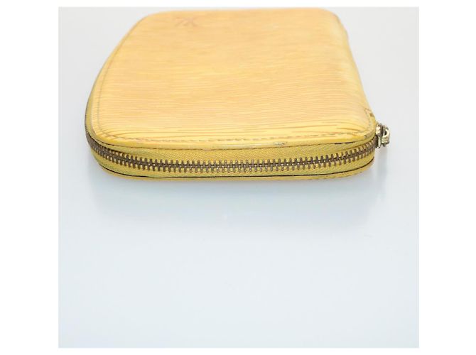 LOUIS VUITTON Custodia da viaggio Epi Agenda Jeode Giallo LV Auth am3002S - vista 7
