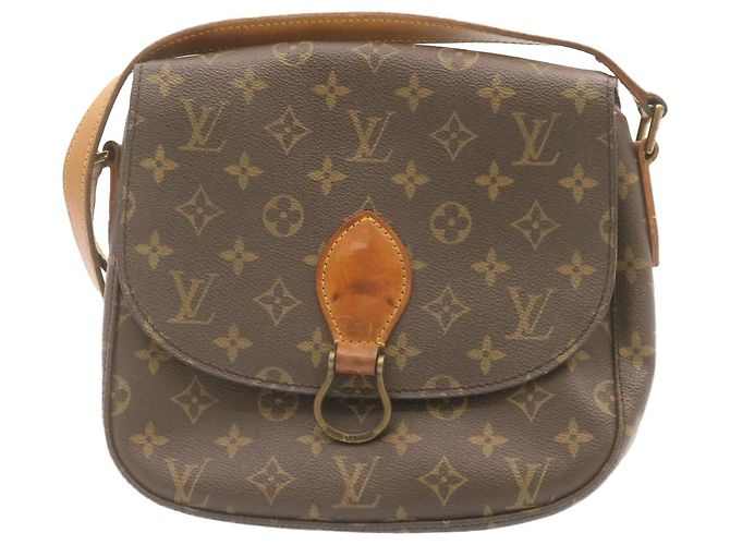 Saint-Cloud LOUIS VUITTON Monogram Saint Cloud GM Borsa a tracolla M51242 LV Auth em1143g Monogramma - vista 2
