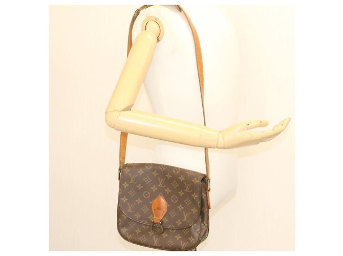 Saint-Cloud LOUIS VUITTON Monogram Saint Cloud GM Borsa a tracolla M51242 LV Auth em1143g Monogramma - vista 24