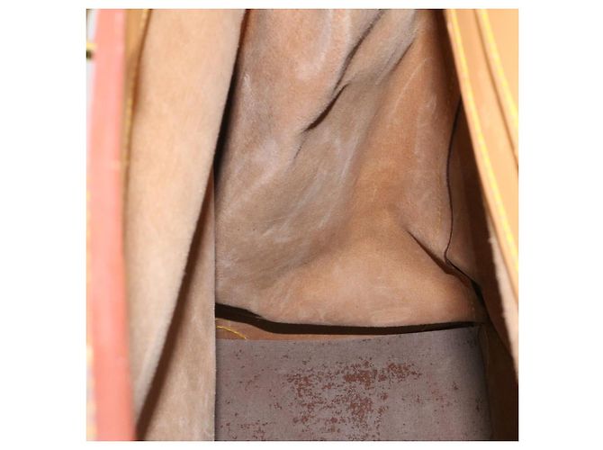 LOUIS VUITTON Borsa Epi Steamer Borsa Boston Beige LV Auth am1805g - vista 19