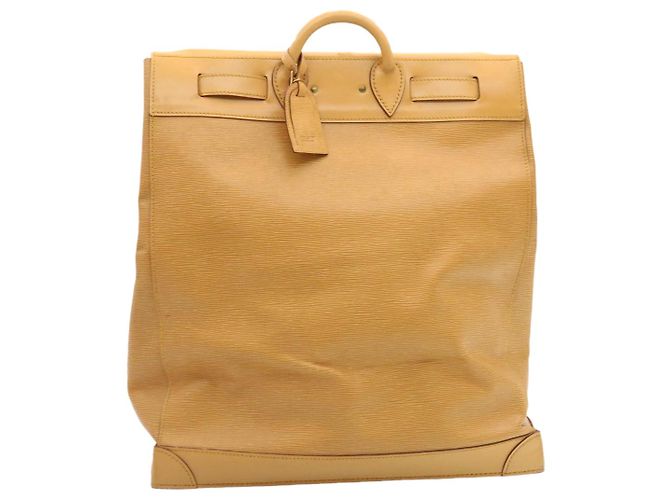 LOUIS VUITTON Borsa Epi Steamer Borsa Boston Beige LV Auth am1805g - vista 3