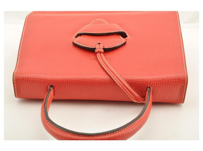 LOEWE Borsa a mano in pelle 2Modo Red Auth am2234S Rosso - vista 19