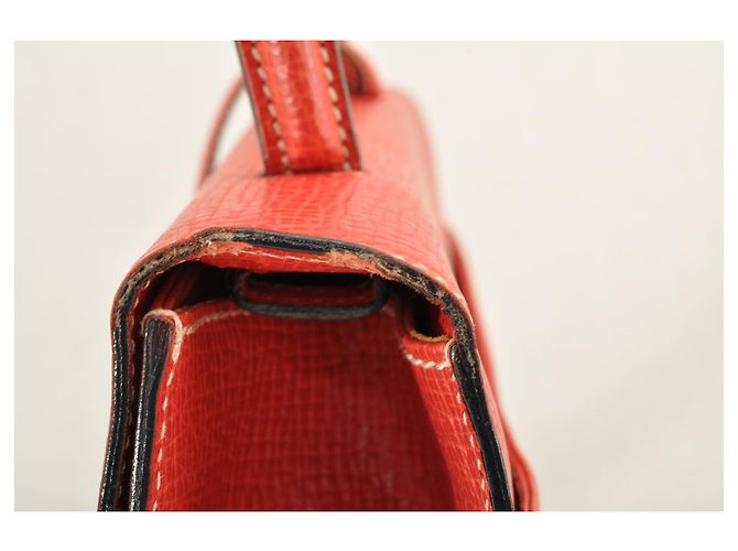 LOEWE Borsa a mano in pelle 2Modo Red Auth am2234S Rosso - vista 26