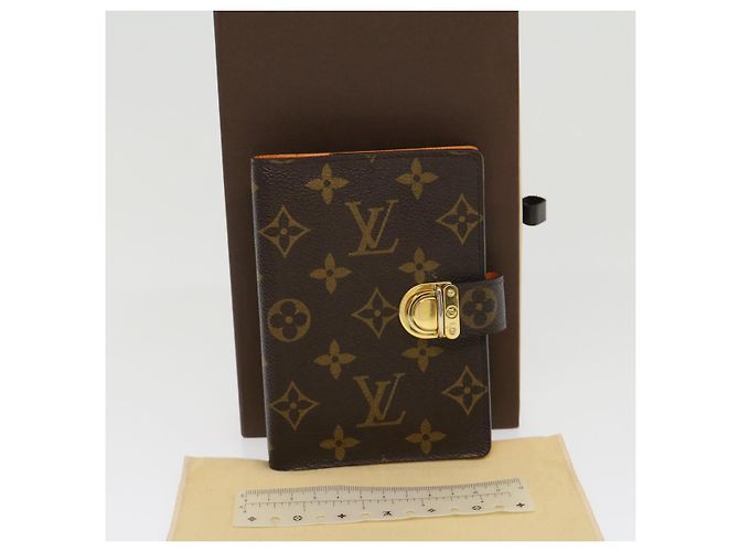 LOUIS VUITTON Monogram Agenda Koala PM Day Planner Cover R21015 LV Auth 31079 - view 12