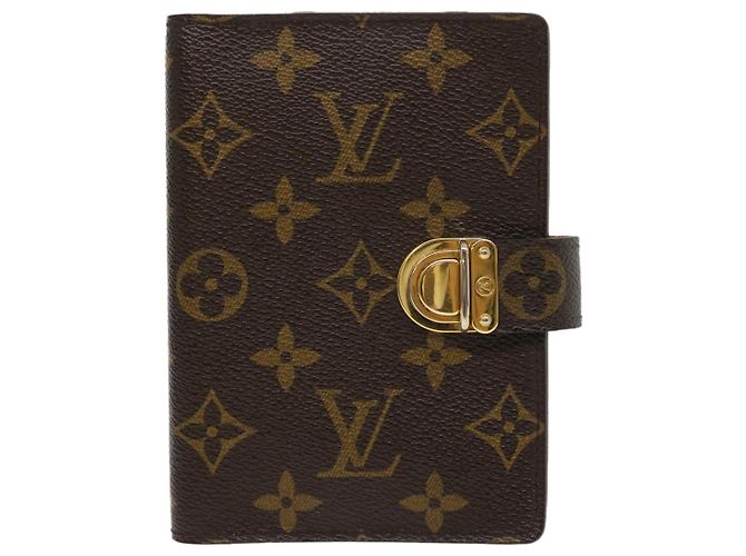 LOUIS VUITTON Monogram Agenda Koala PM Day Planner Cover R21015 LV Auth 31079 - view 13