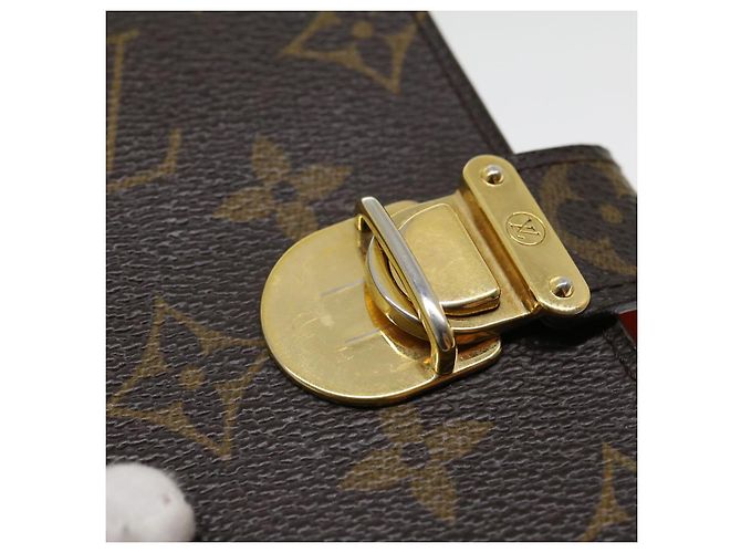LOUIS VUITTON Monogram Agenda Koala PM Day Planner Cover R21015 LV Auth 31079 - view 18