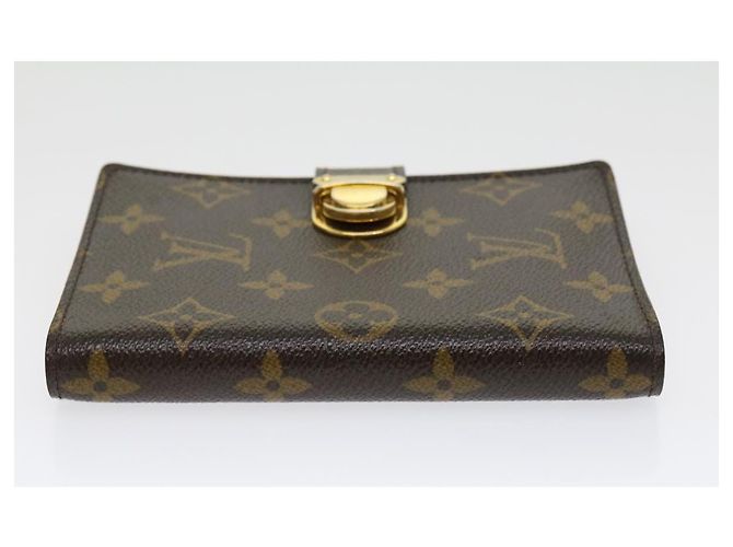 LOUIS VUITTON Monogram Agenda Koala PM Day Planner Cover R21015 LV Auth 31079 - view 6