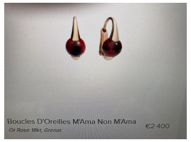 Orecchini Pomellato per orecchie forate M'Ama Non M'ama - vista 3