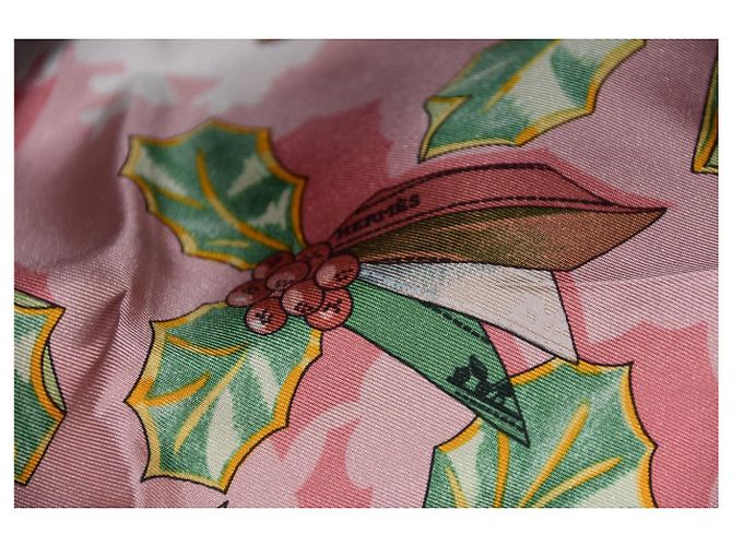 quadrato Hermès rosa 90X90 - vista 4