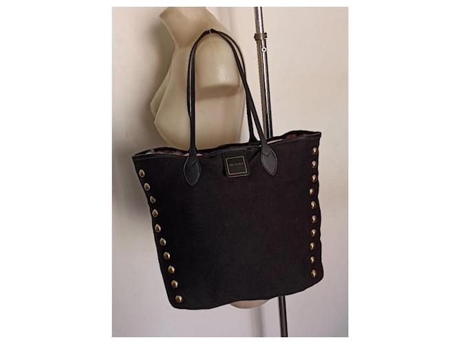 Trussardi borsa tote bag borchie Nero - vista 2