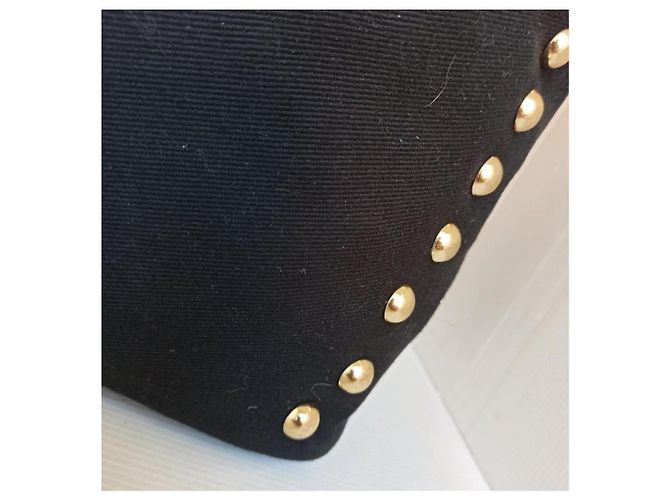 Trussardi borsa tote bag borchie Nero - vista 8