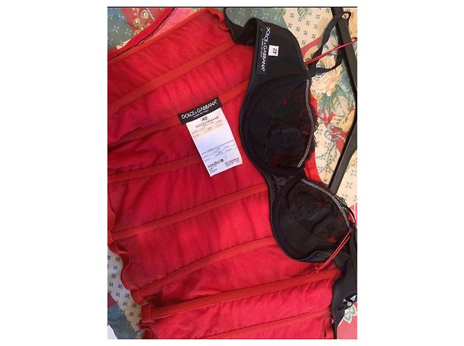 Bustiê de python vermelho Dolce & Gabbana - vista 4