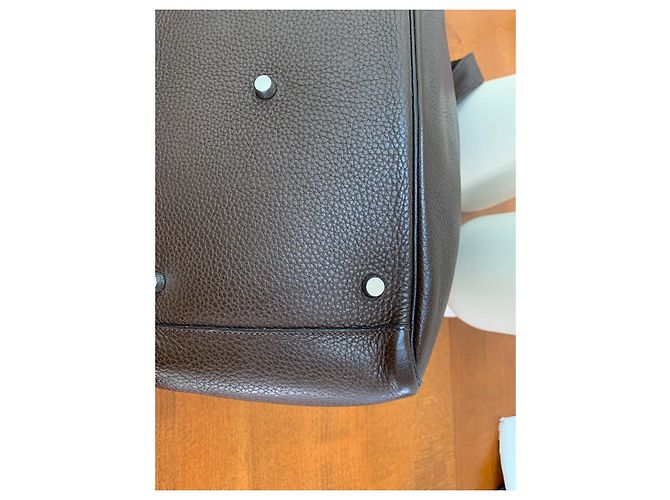 Hermès Lindy 34 Marrone Togo Pelle - vista 10