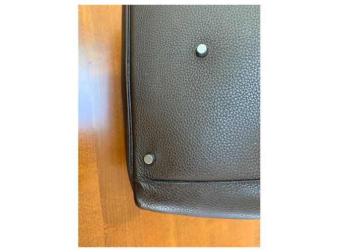 Hermès Lindy 34 Marrone Togo Pelle - vista 11