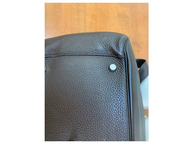 Hermès Lindy 34 Marrone Togo Pelle - vista 13