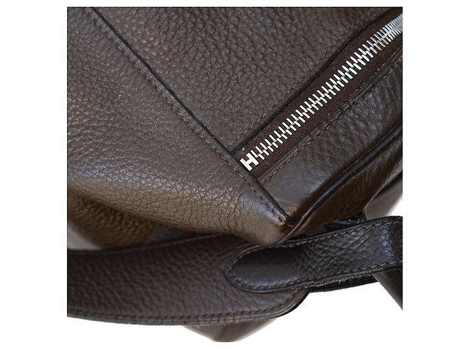 Hermès Lindy 34 Marrone Togo Pelle - vista 6