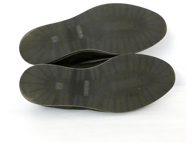 Sneakers Zilli in pelle e nylon marroni - vista 6